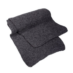 INVERNI GRAY KNIT SCARF | MENS SIZE 200CM